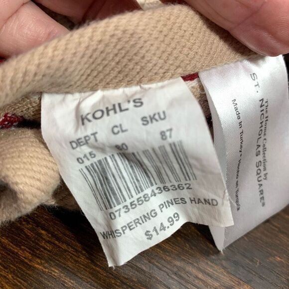 Saint Nicholas Square 6 piece winter towel set NWOT - Picture 9 of 9